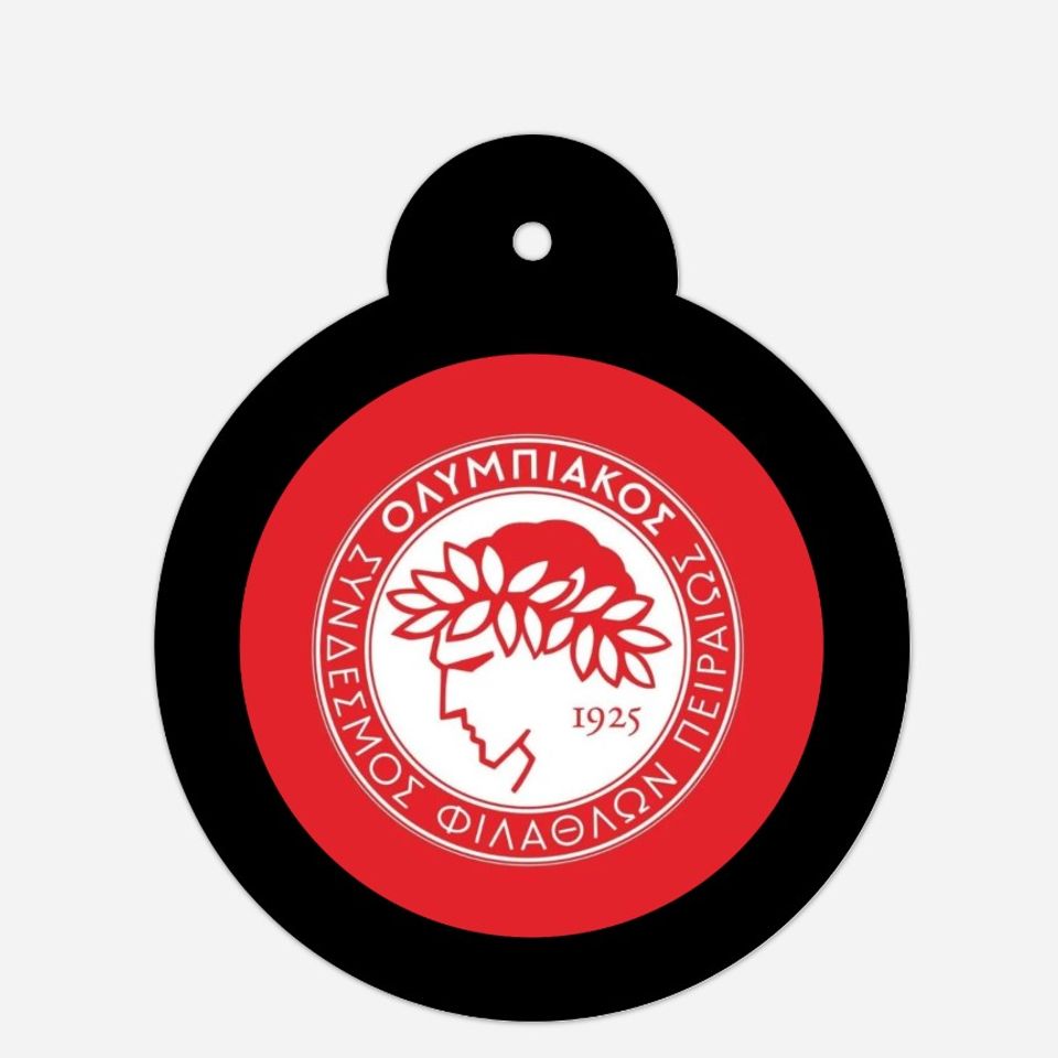 Olympiakos dog tag