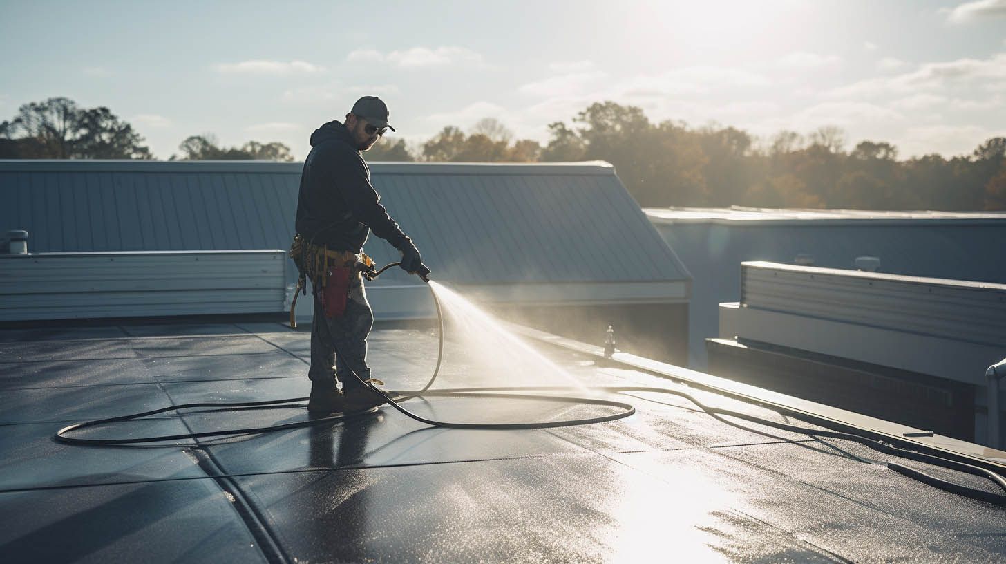 Commercial roof maintenance