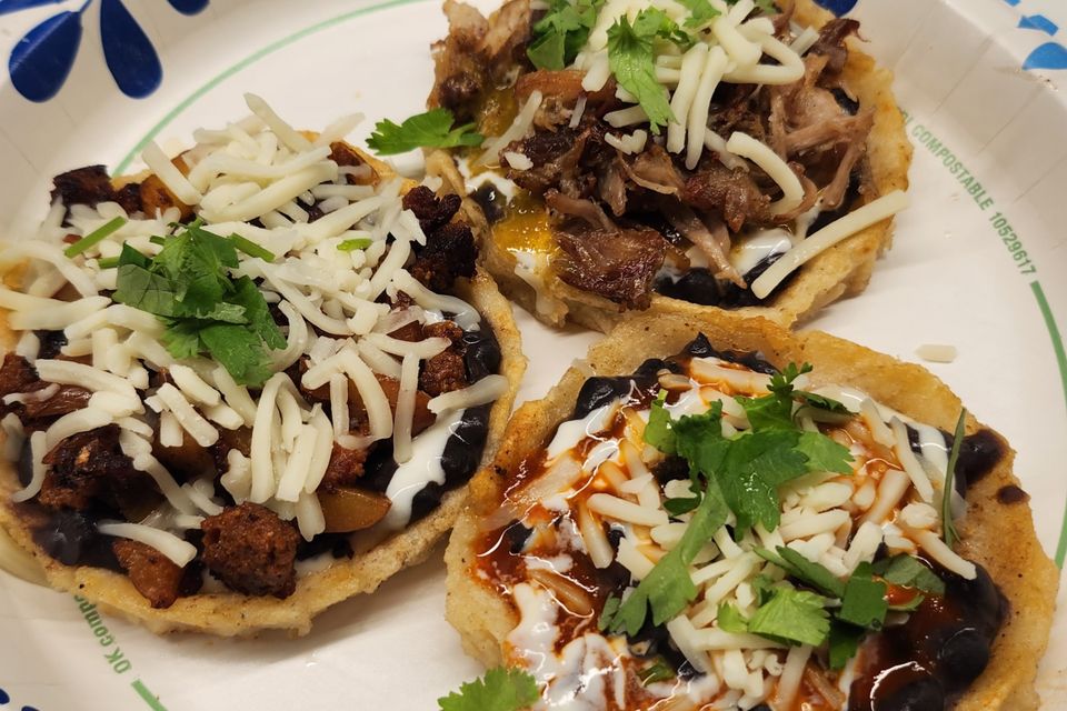 Mexican sopes street food street eats honolulu