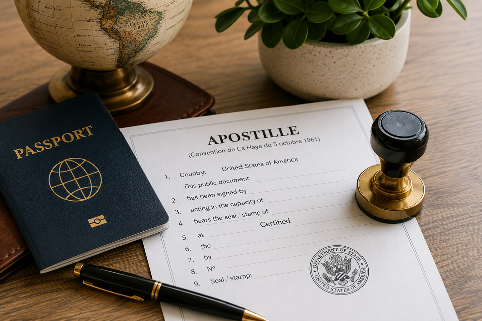 Apostille and international document authentication services