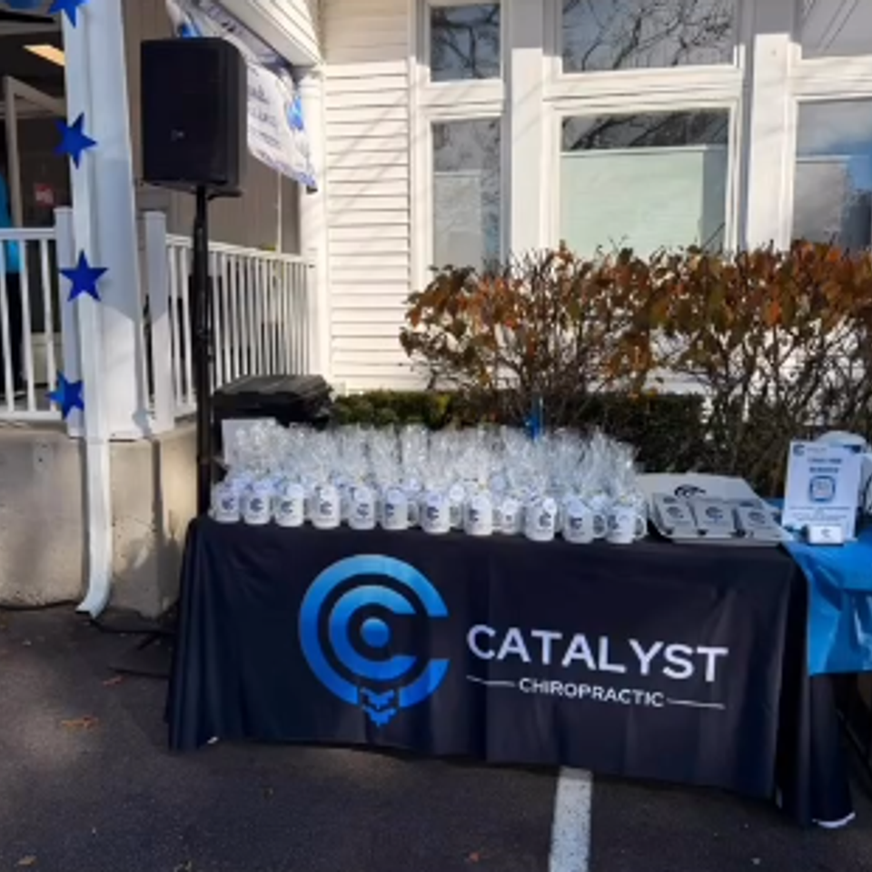alt="The Party Savers staff bartending and waitressing at a Grand Opening event"