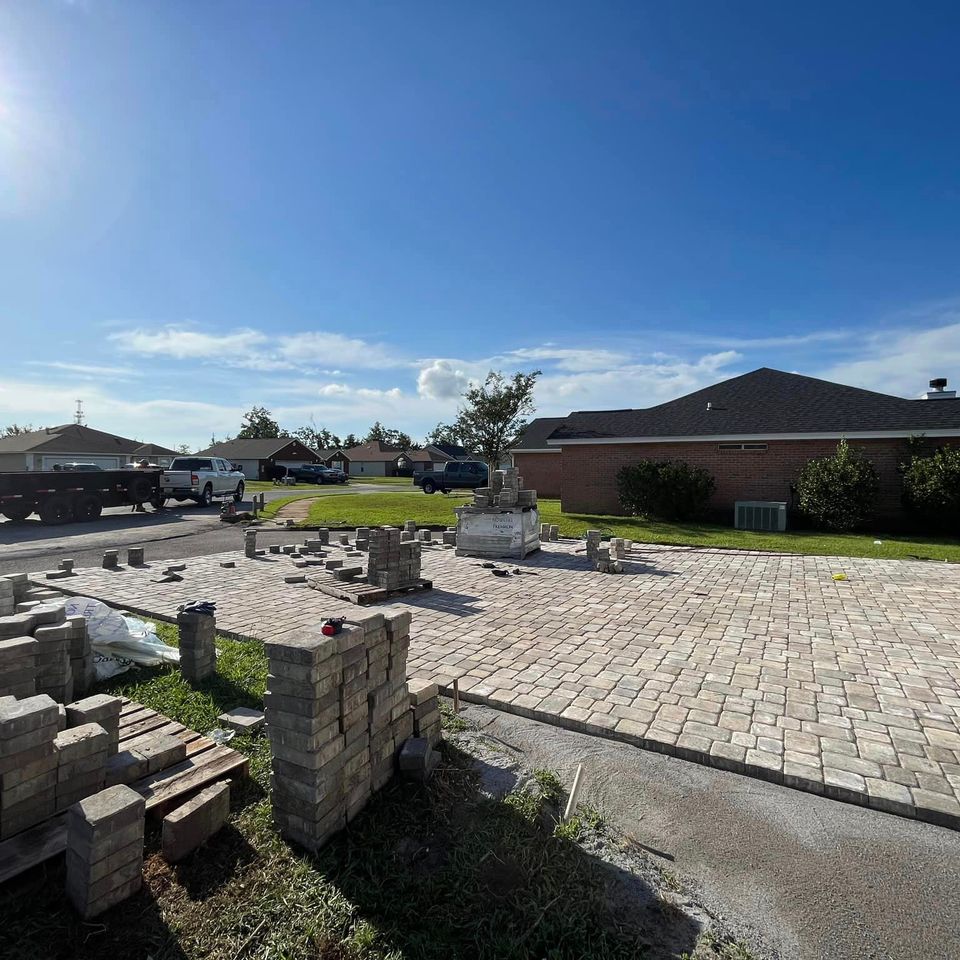Driveway in progress