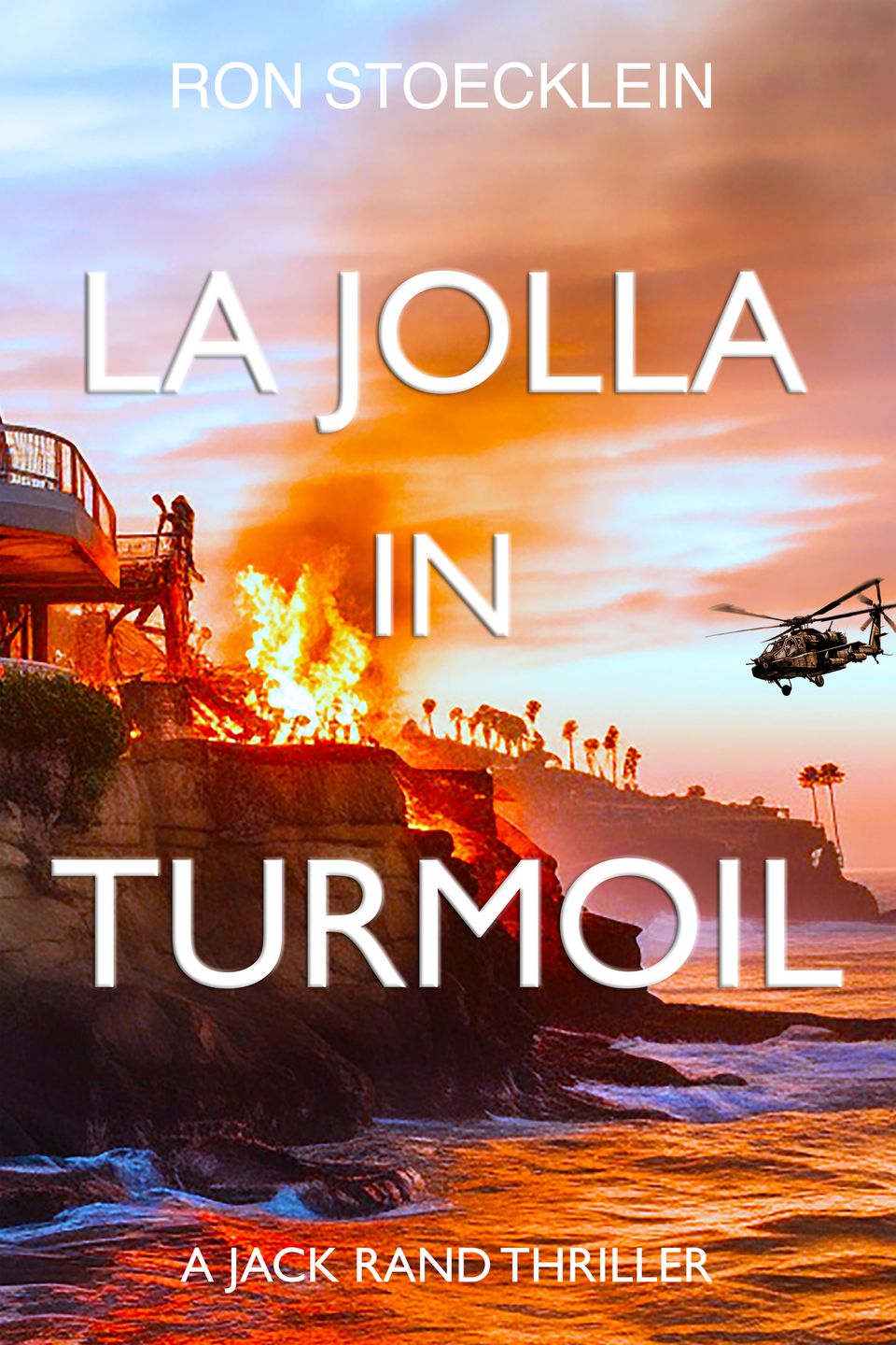 La Jolla in Turmoil by author Ron Stoecklein is an action packed thriller book