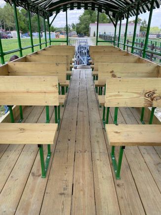 Farm wagon seats