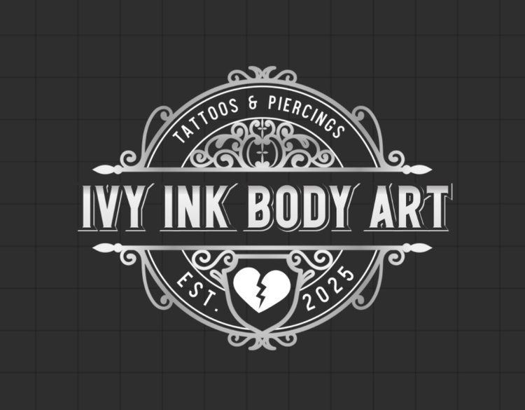 Ivy ink body art logo