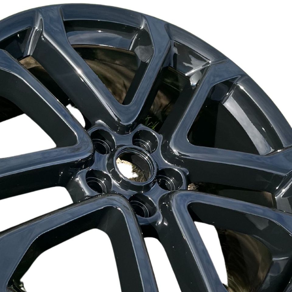 Hoffman powder coating llc   black rims