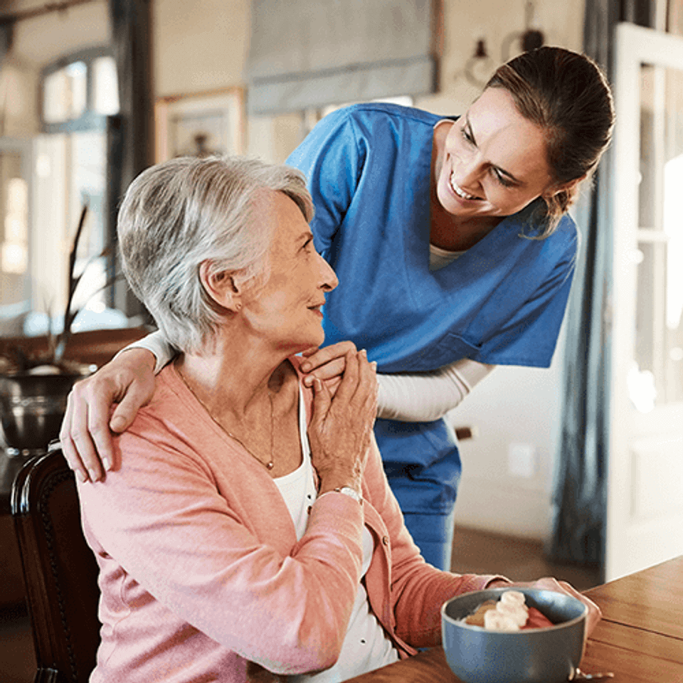 Women retirement care