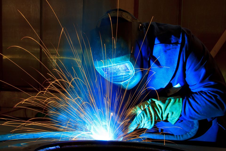 Canyon Welding Services - Nampa, ID - Welder In Action