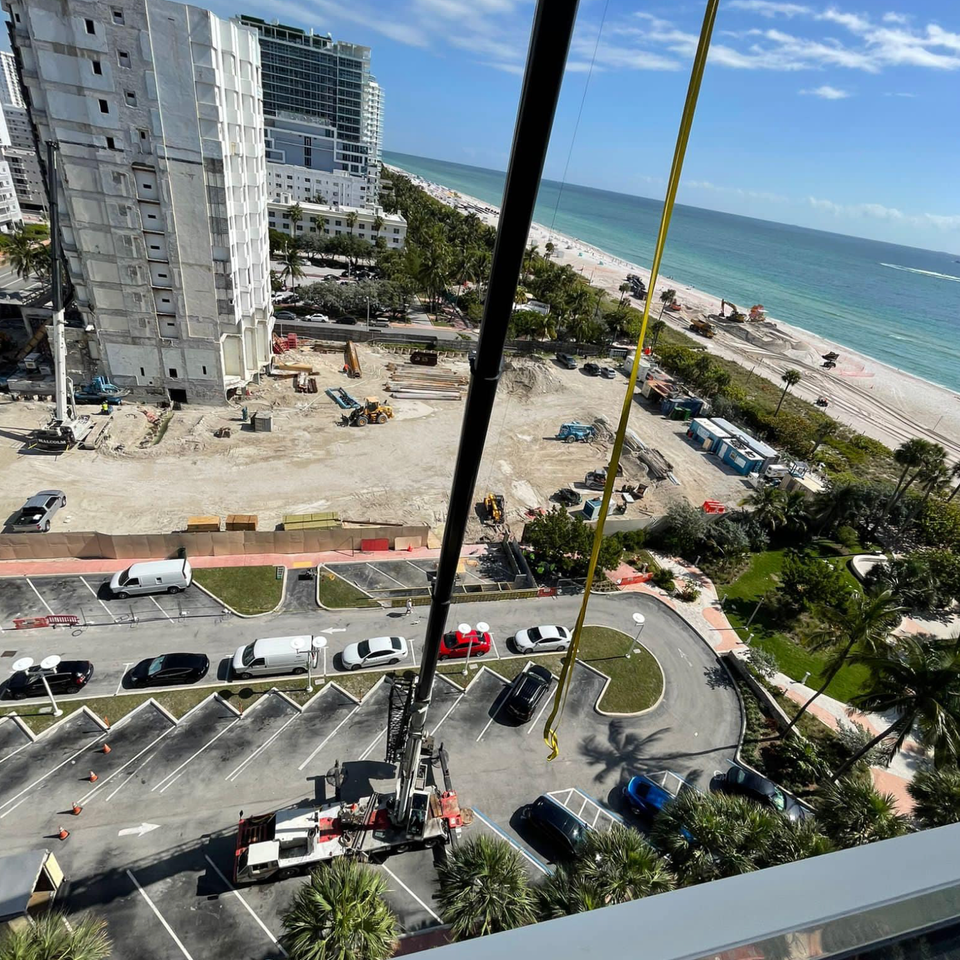 Miami crane rental