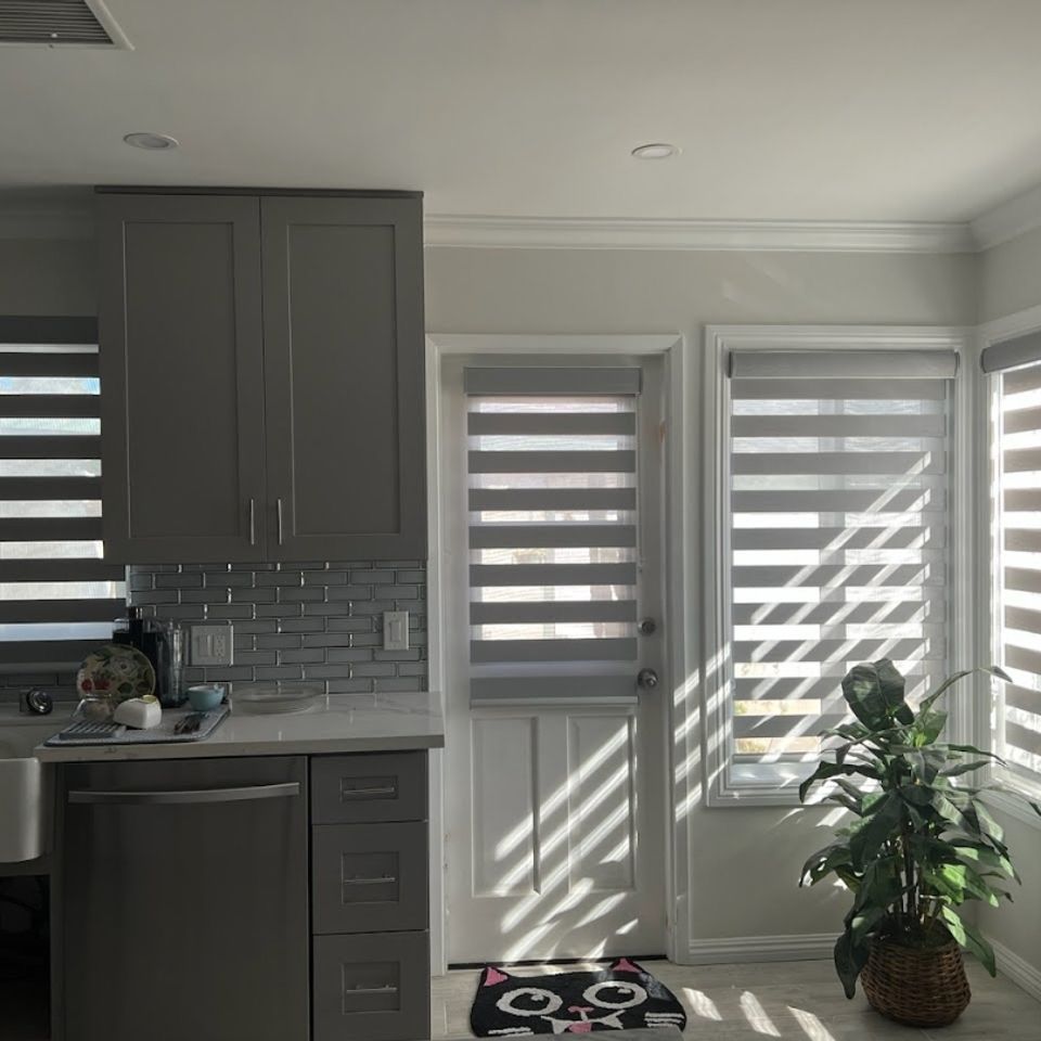 Dual or zebra shade 3