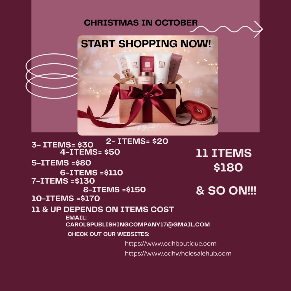 Treat yourself or a loved one to festive pampering delights. 2