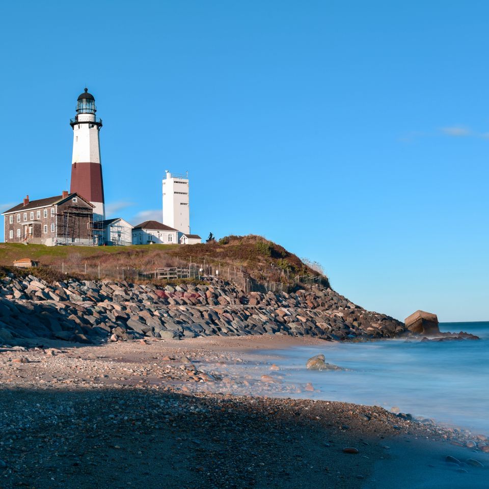 Montauk Point lighthouse on Long Island