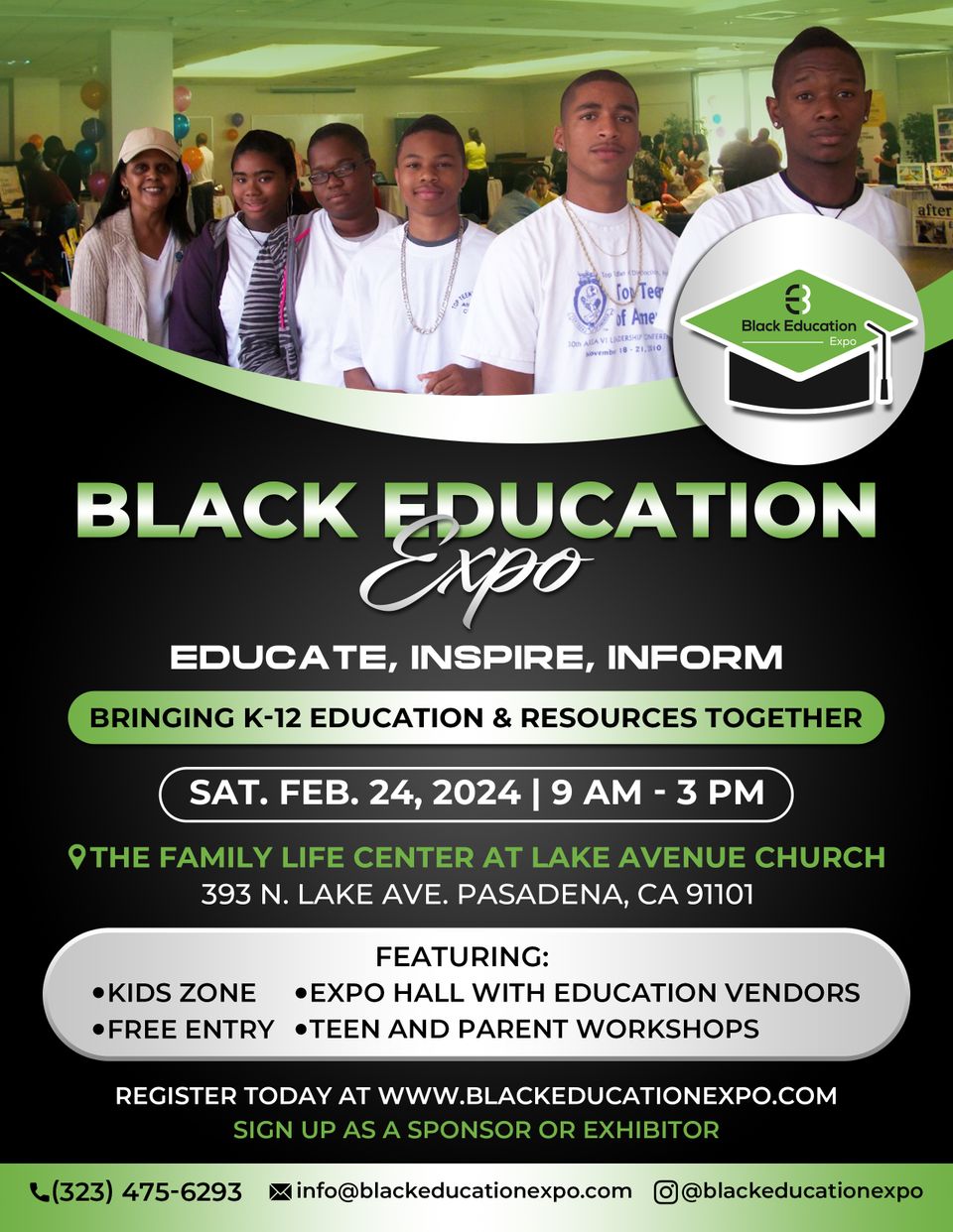 Black education expo flyer