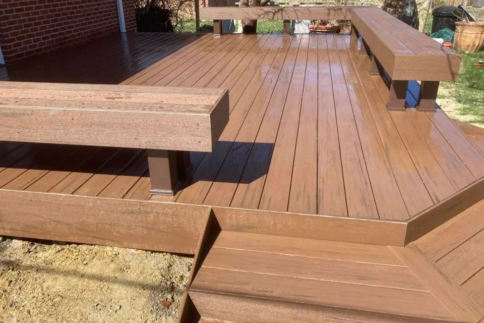 Kendall deck builder wood patio