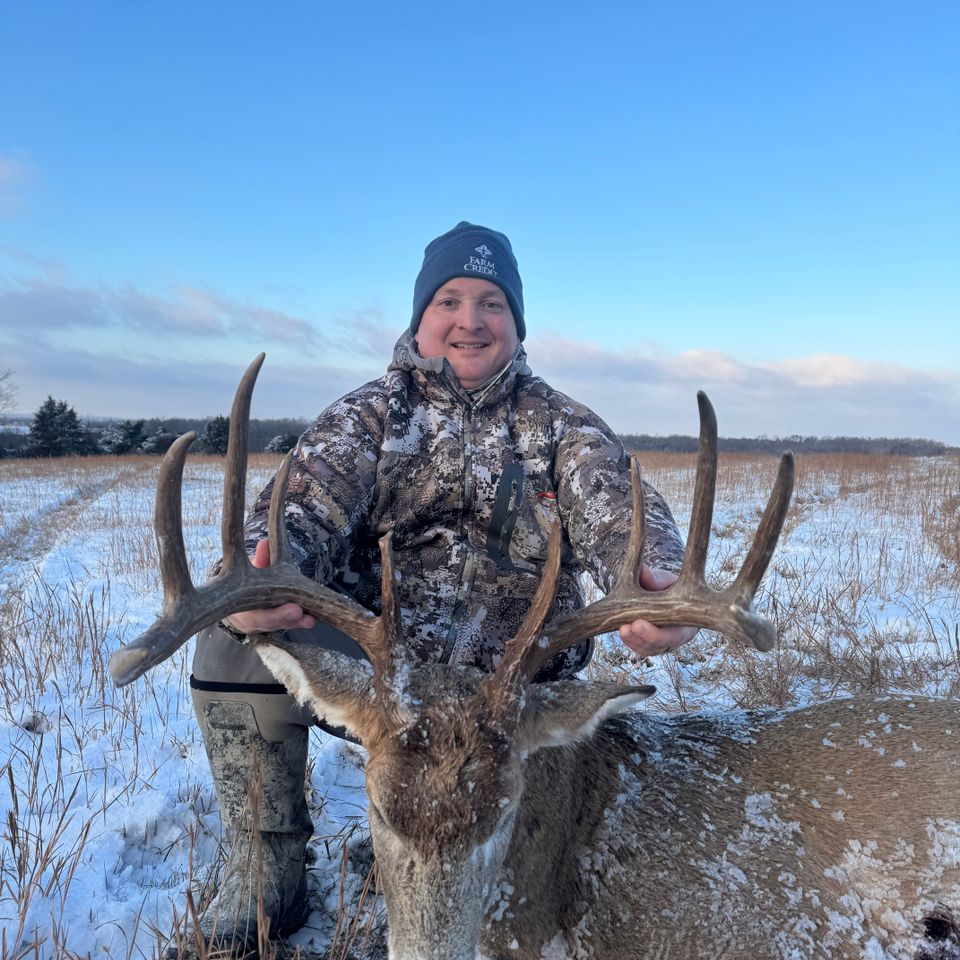 Jon Yoder of Mifflintown, PA shot this 160-inch, 10-point whitetail with a muzzle loader in Fleming County, KY