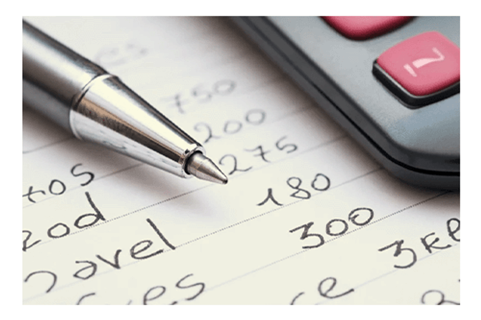 Budget on paper