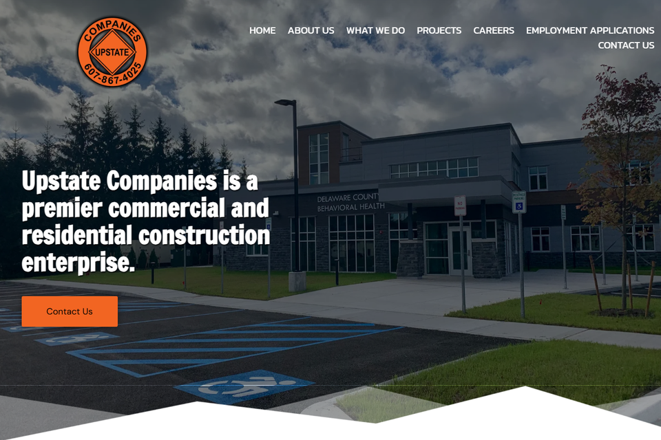 Upstate homepage