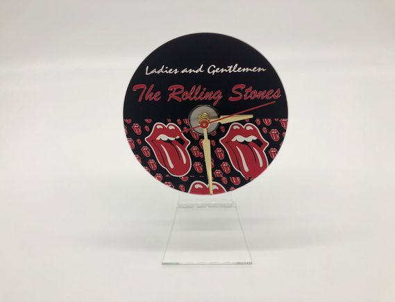Clock rolling stones