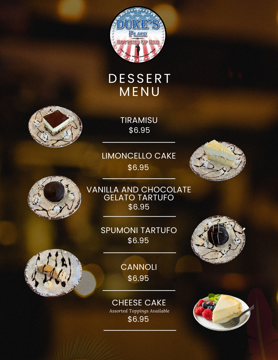 Dukes dessert menu (1)