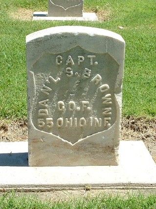 Headstone   daniel s. brown