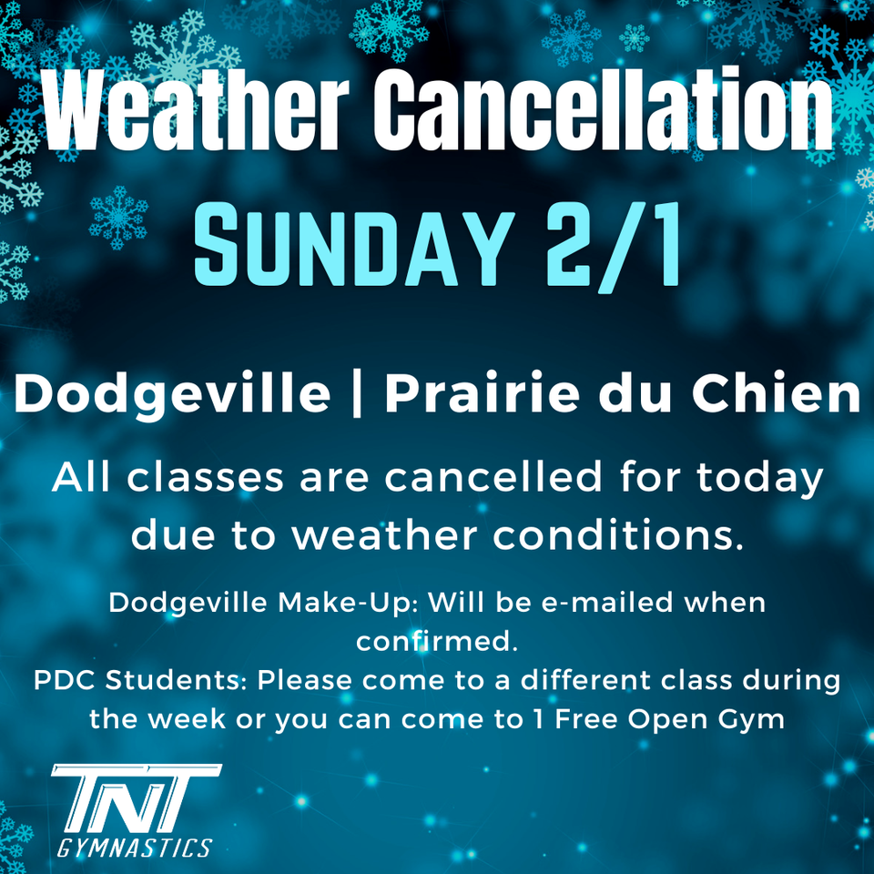 Weather cancellation (2)