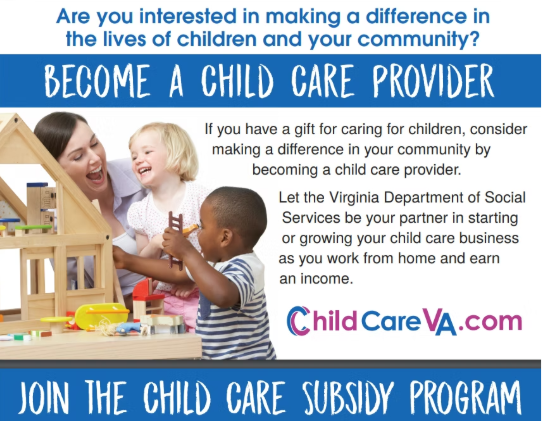 Become a child care