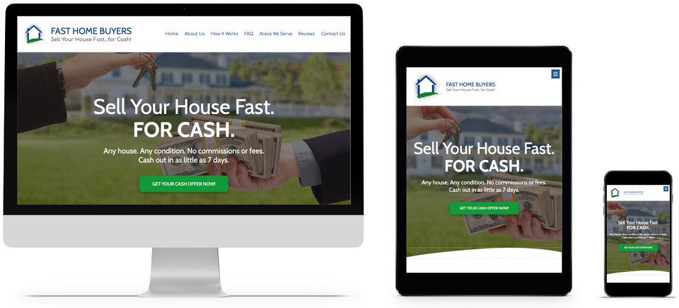 Real estate investor website design