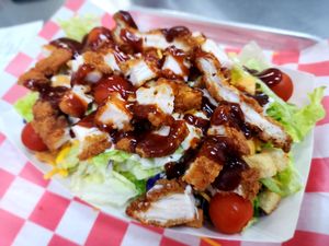 Bbq chicken salad