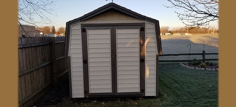 Shed siding