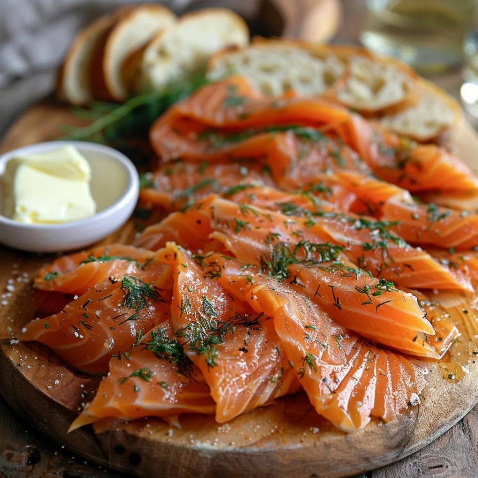 Stockcake smoked salmon platter 1746391787