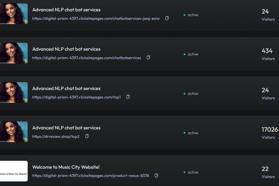 Screenshot 28 11 2025 22259 app.clicksites.ai
