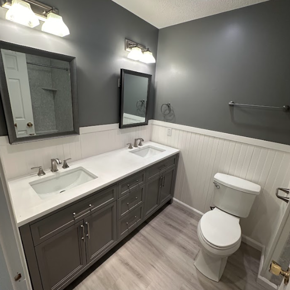 Home owner double vanity