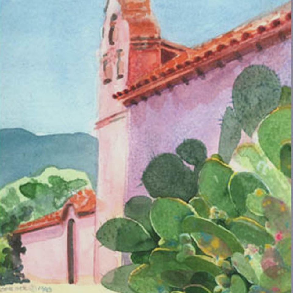 La purisma with cactus