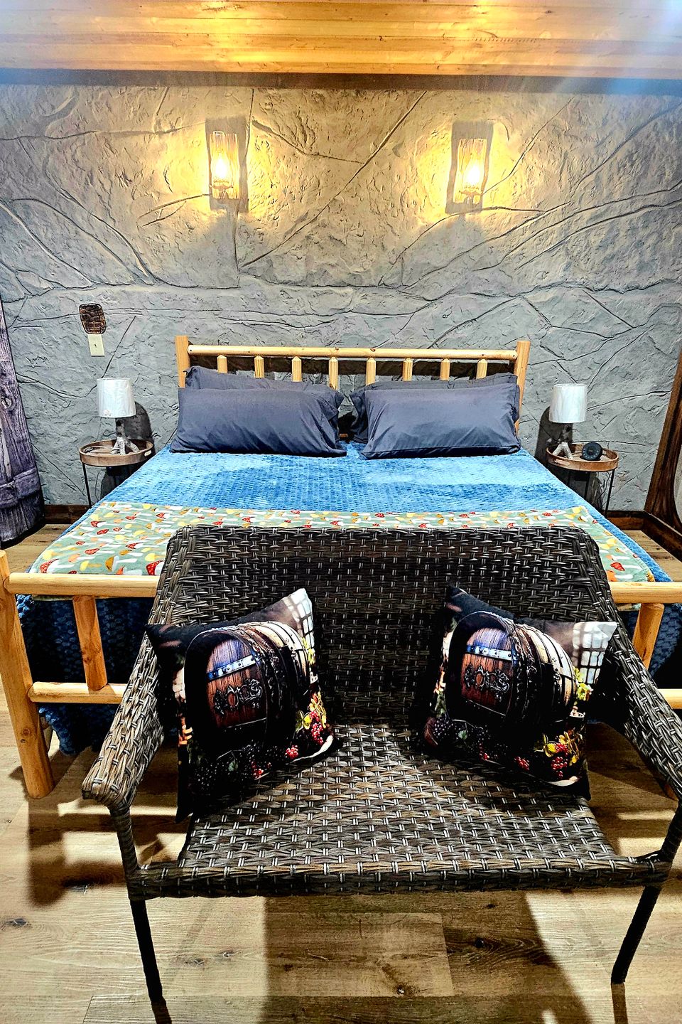 Unit c new bed front