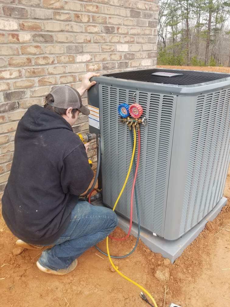 L h heating and air outdoor ac unit replacement