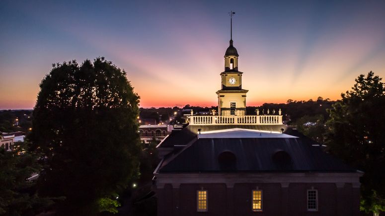 Courthouse clock tower