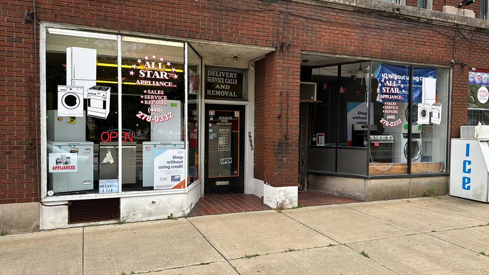 All star appliance front of store picture