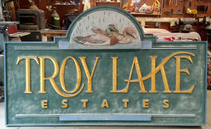 Old troy lake