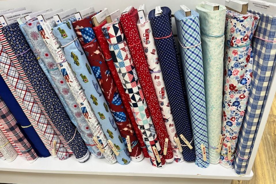 Patriotic fabrics