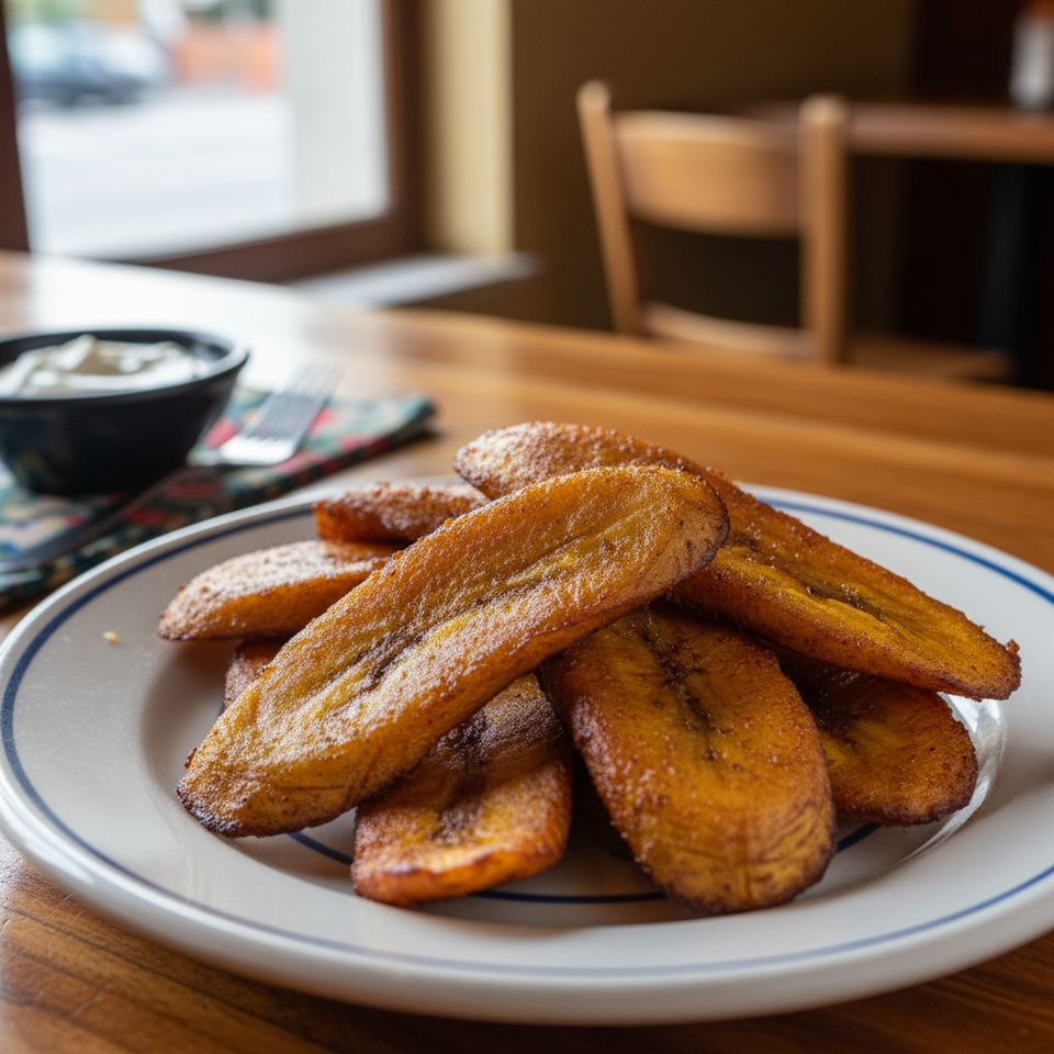 Platano frito   real photo