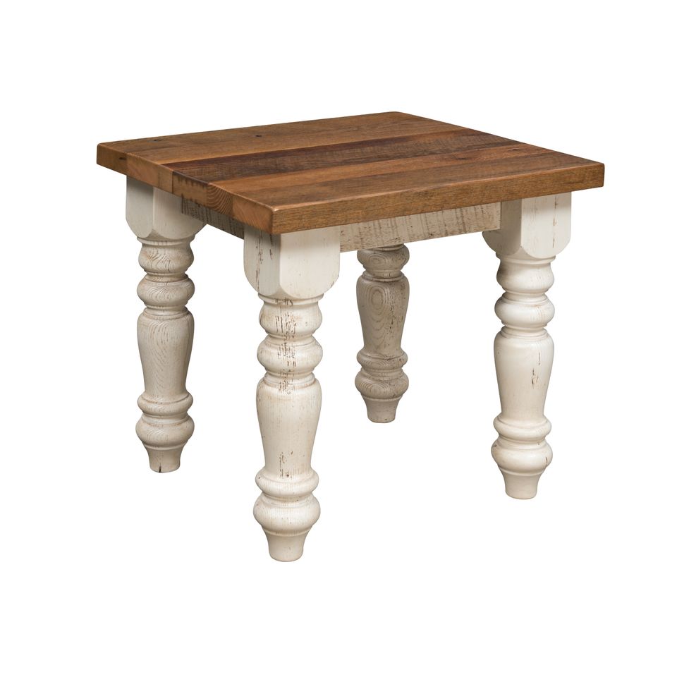 Ubw farmhouse end table