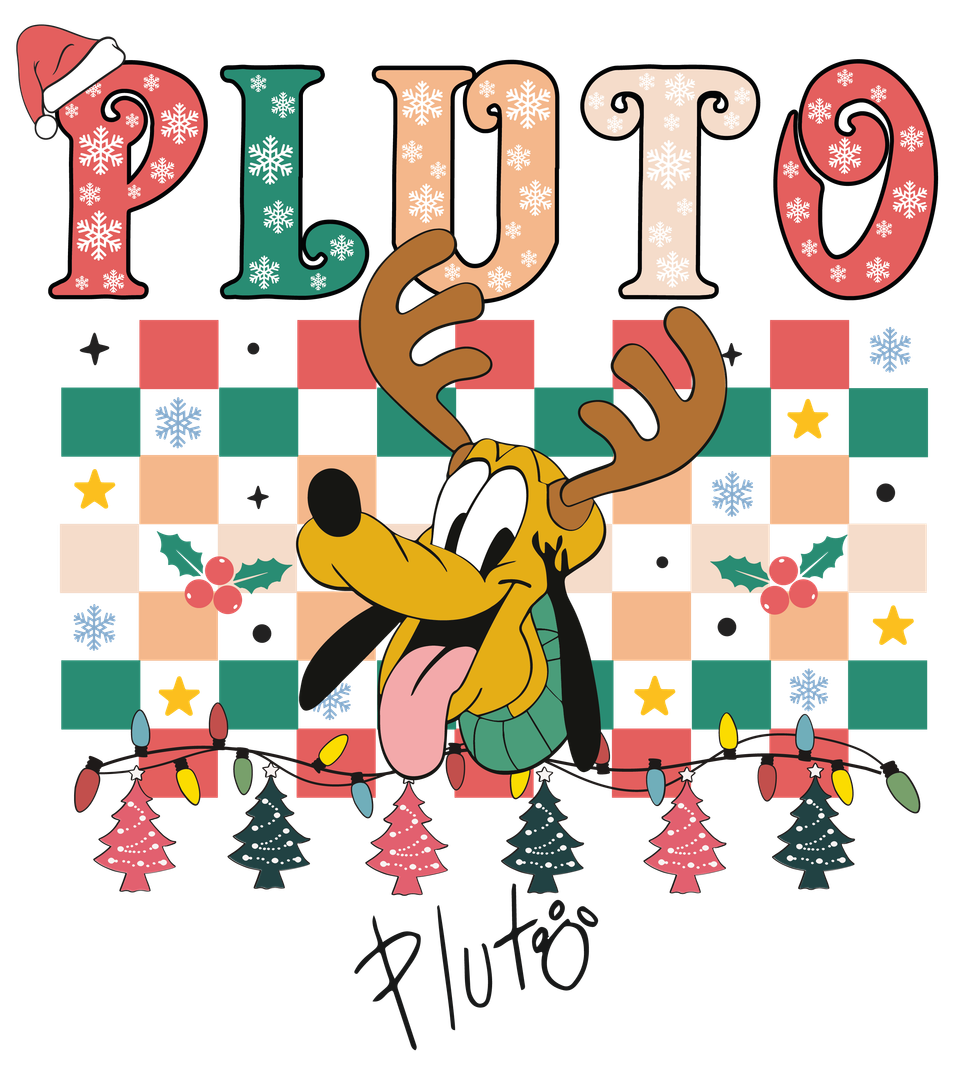 Seasons   christmas disney pluto
