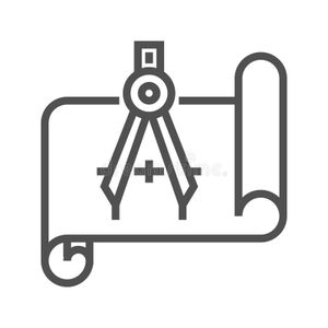 Blueprint compass 88913479