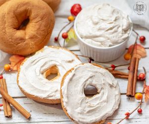 Whipped maple cinnamon cream cheese  social fb