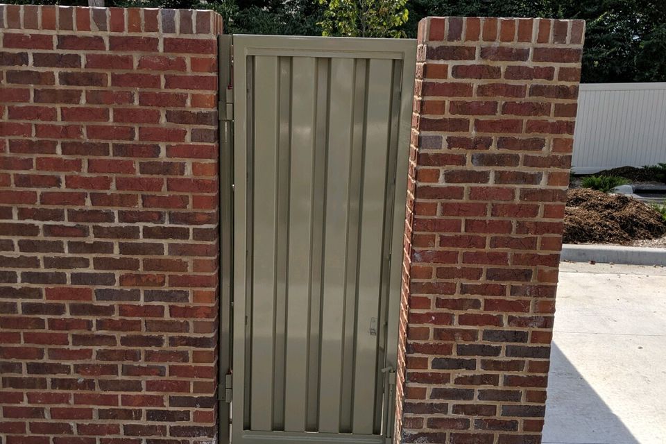 All steel wak gate