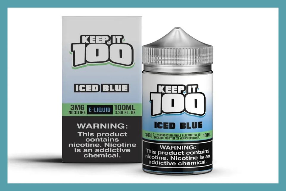 Keep It 100 Iced Blue E-Liquid