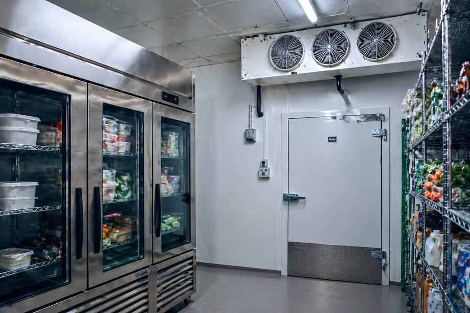 Commercial fridge