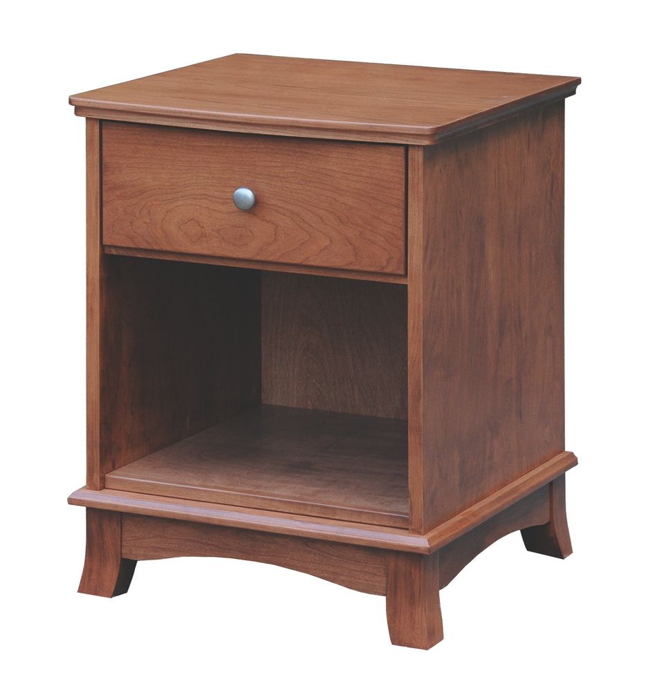 Cwf 725 1 drawer crescent nightstand