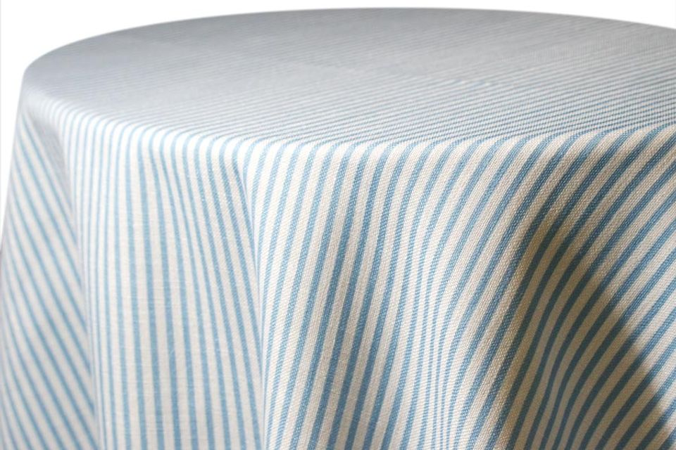 Morgan stripe french blue p042