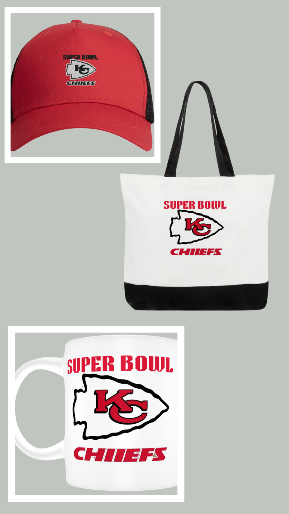 Chiefs truckers cap bundles sets  1 